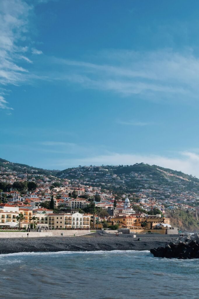 Vista panorâmica do Funchal, Madeira, Portugal